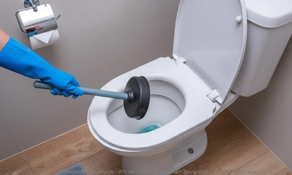 Wc Verstopping Oplossen Beverwijk